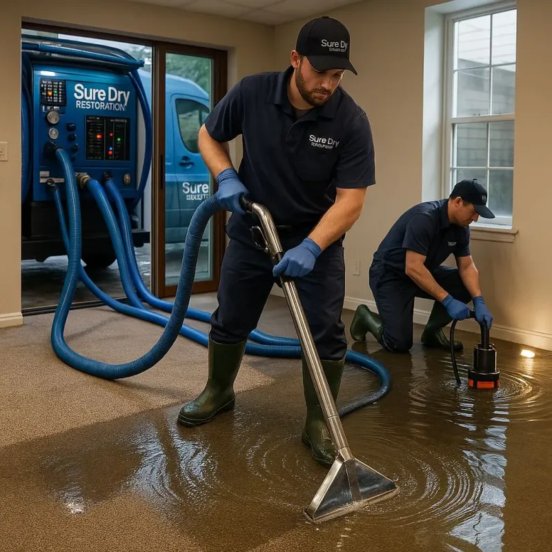 Water Extraction and Removal process in Fayette County, TN